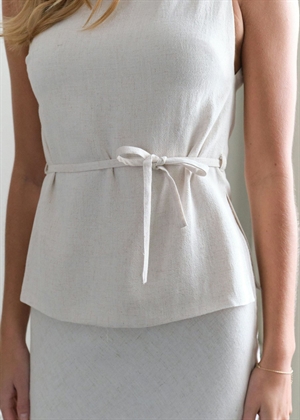 Nassa linen top Natural Neo Noir 